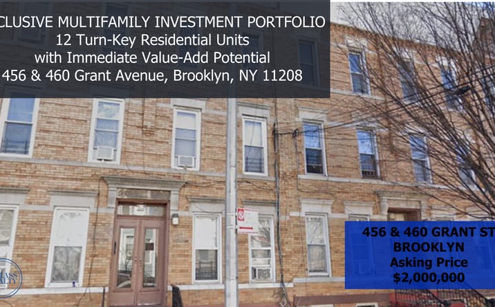 Pictures of Multifamily property located at 456 Grant Avenue, Brooklyn, NY 11208, 460 Grant Avenue, Brooklyn, NY 11208 for sales - image #1