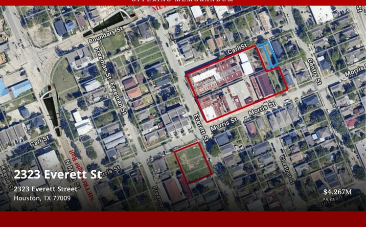 Pictures of Retail, Industrial, Land property located at 2323 Everett Street, Houston, TX 77009 for sales - image #1