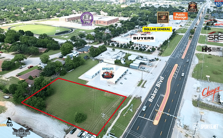 Pictures of Land property located at 7341 Baker Blvd, Richland Hills, TX 76118 for sales - image #1