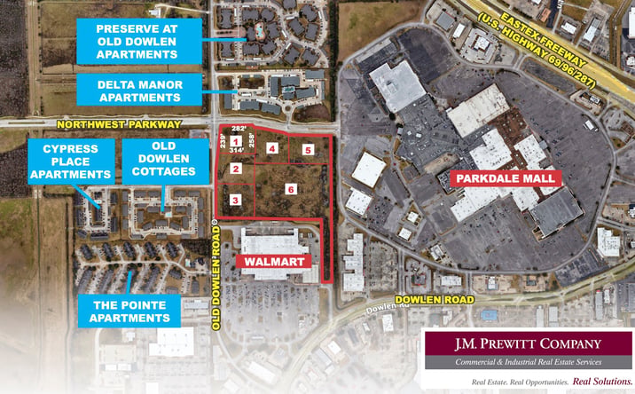 Pictures of Land property located at Old Dowlen Road and Northwest Parkway, Beaumont, TX 77706-6812 for sales - image #1