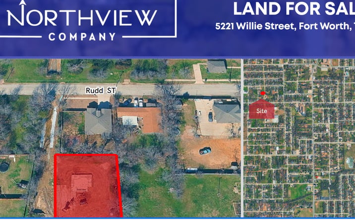 Pictures of Land property located at 5221 Willie Street, Fort Worth, TX 76105 for sales - image #1