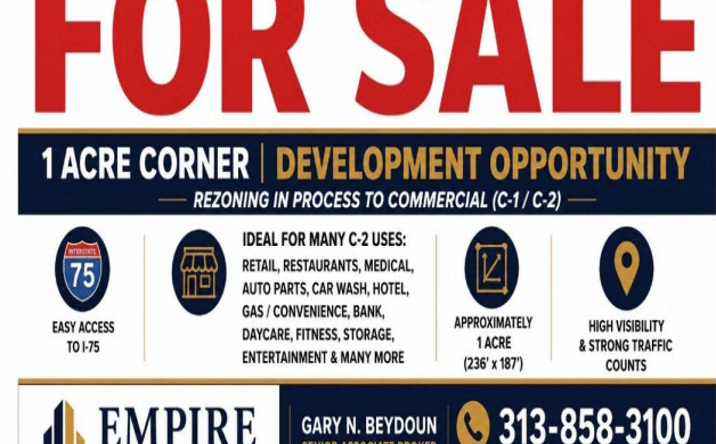 Pictures of Retail, Land property located at 15468 Northline Road, Southgate, MI 48195 for sales - image #1