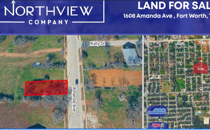Pictures of Land property located at 1608 Amanda Avenue, Fort Worth, TX 76105 for sales - image #1