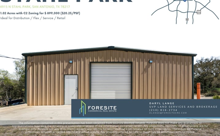 Pictures of Industrial, Land property located at 4915 N Stahl Park, San Antonio, TX 78217 for sales - image #1