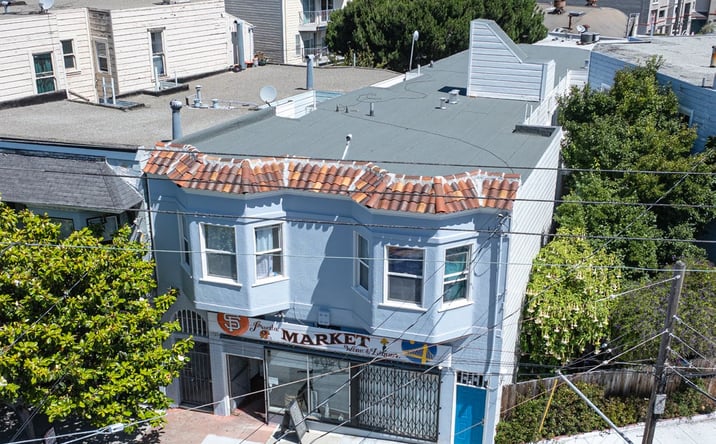 Pictures of Mixed Use, Multifamily, Retail property located at 33-35 Precita Avenue, San Francisco, CA 94110 for sales - image #1