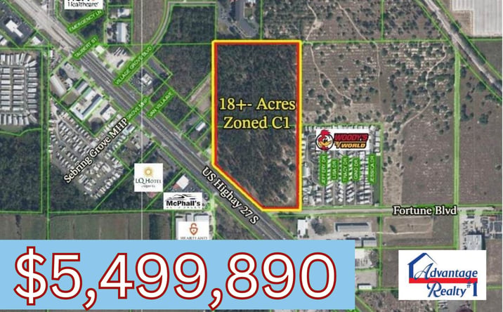Pictures of Land property located at 4300 US 27 Highway S, Sebring, FL 33870 for sales - image #1