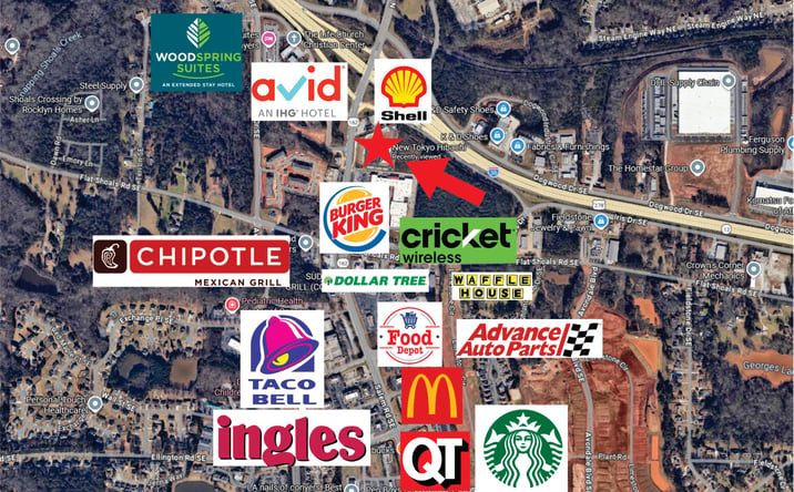 Pictures of Land property located at Salem Road, Conyers, GA 30016-3098 for sales - image #1
