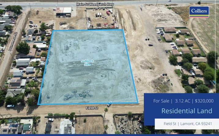 Pictures of Land property located at Field Street, Lamont, CA 93241 for sales - image #1