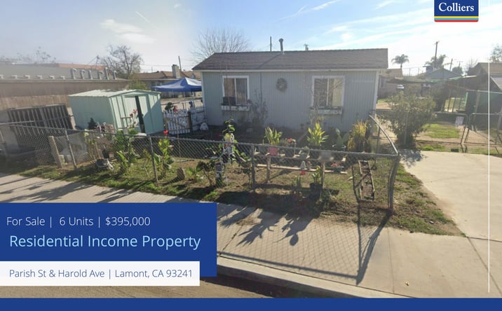 Pictures of Multifamily property located at 12505 Parish Ave, Lamont, CA 93241, 8009 Harold Street, Lamont, CA 93241, 8001 Harold Street, Lamont, CA 93241 for sales - image #1