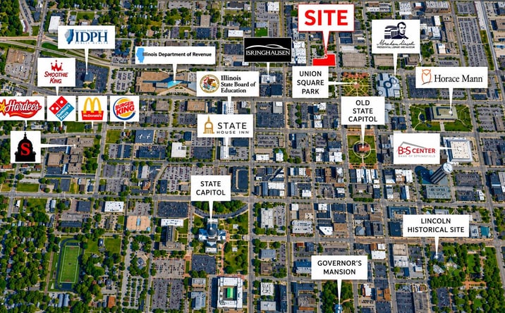 Pictures of Multifamily, Mixed Use, Land property located at 301 N. 5th St, Springfield, IL 62701 for sales - image #1