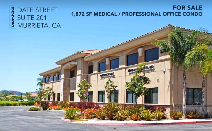 Pictures of Office property located at 39755 Date Street, Suite 201, Murrieta, CA 92562 for sales - image #1