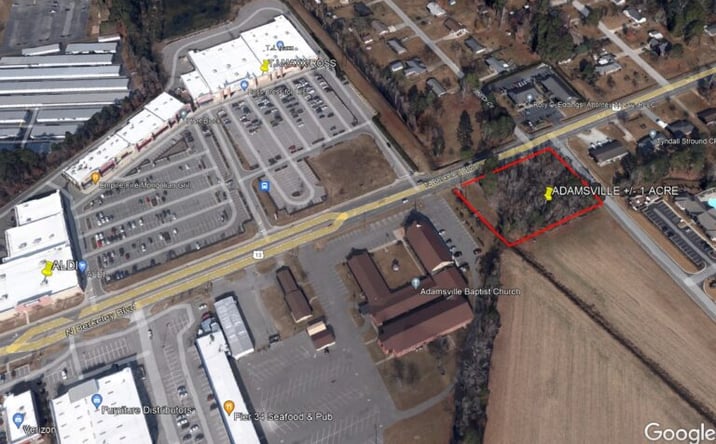 Pictures of Land property located at 1400 N Berkeley Blvd, Goldsboro, NC 27534 for sales - image #1
