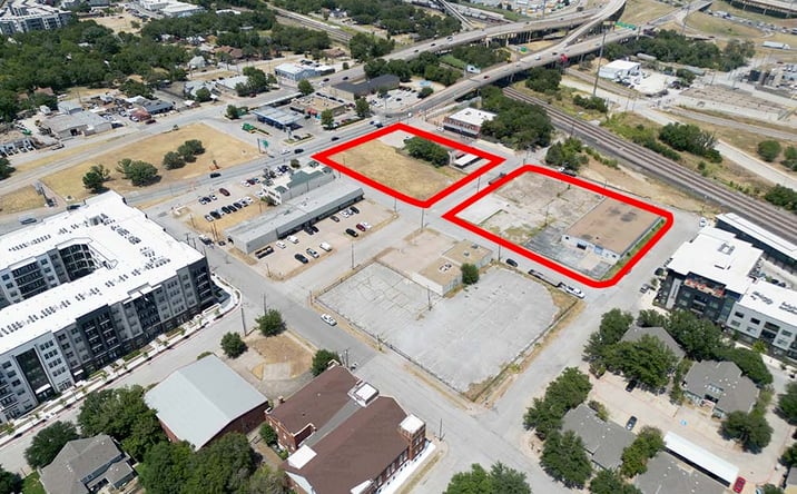 Pictures of Retail, Land property located at 1200 E Weatherford St & 1200 E 1st St, Fort Worth, TX 76102 for sales - image #1