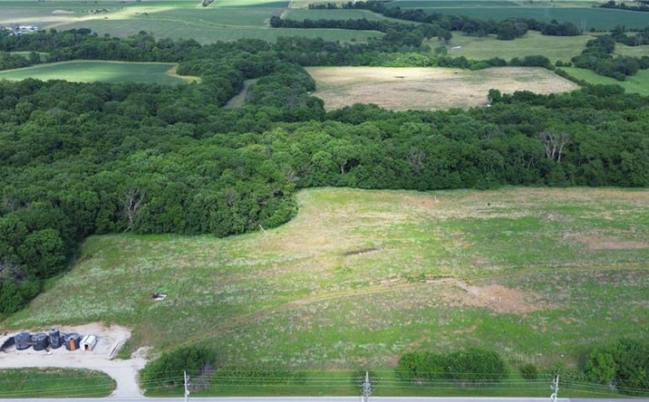 Pictures of Land property located at 00000 Pressonville Road, Paola, KS 66071 for sales - image #1