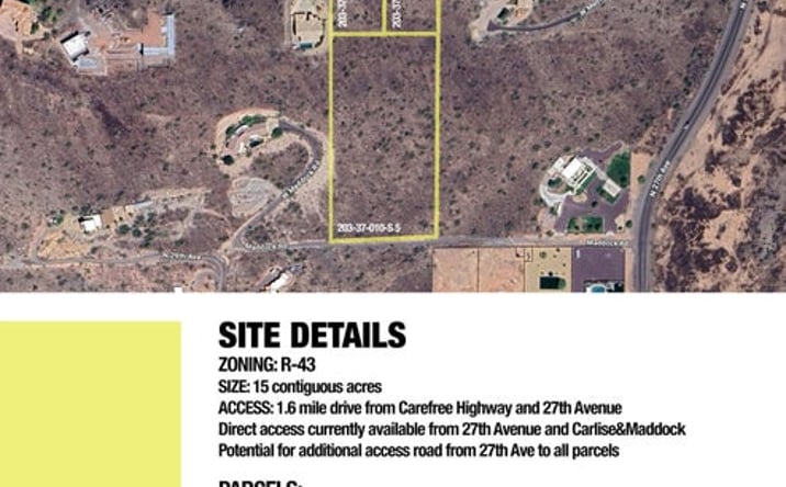 Pictures of Land property located at 2800 West Carlise Road, New River, AZ 85086 for sales - image #1