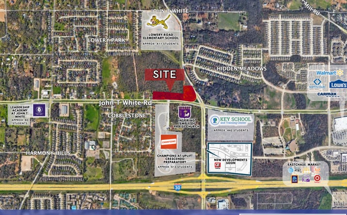 Pictures of Land property located at 853 Cooks Lane, Fort Worth, TX 76120 for sales - image #1