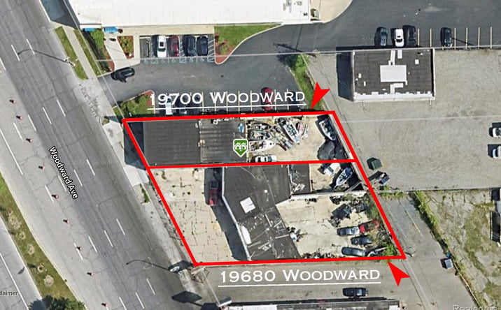 Pictures of Retail property located at 19700 WOODWARD AVE, Detroit, MI 48203 for sales - image #1