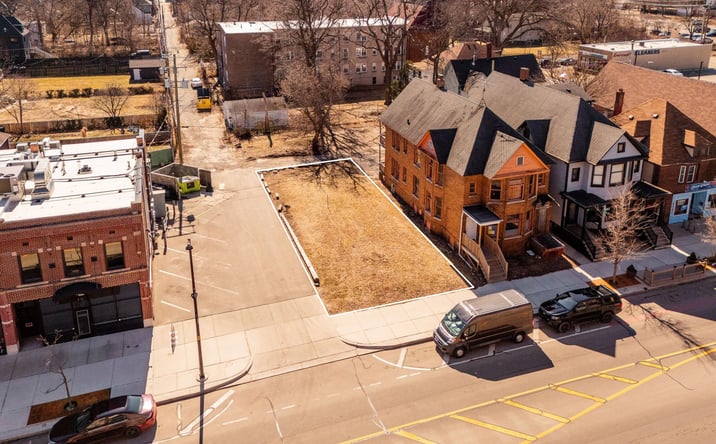Pictures of Land property located at 8026 KERCHEVAL ST, Detroit, MI 48214 for sales - image #1