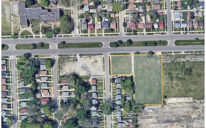 Pictures of Land, Industrial property located at 3040 E Outer Drive, Detroit, MI 48234 for sales - image #1