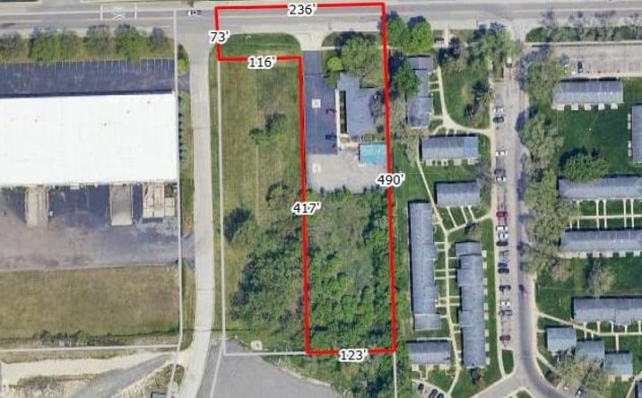 Pictures of Land property located at 2830 Lippincott Boulevard, Flint, MI 48507 for sales - image #1