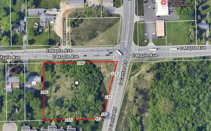 Pictures of Land property located at 2.63(+/-) Acres S Center Road, Grand Blanc, MI 48439 for sales - image #1