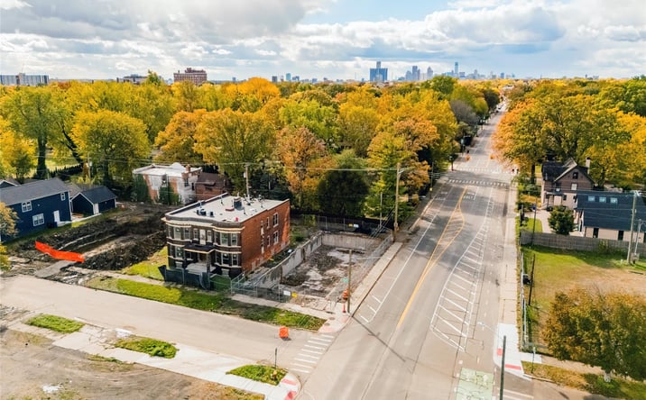 Pictures of Land property located at 8646 Kercheval Street, Detroit, MI 48214 for sales - image #1