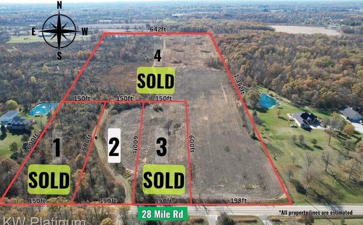 Pictures of Land property located at VACANT 2 - 28 Mile Road, Ray, MI 48096 for sales - image #1