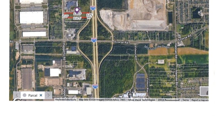 Pictures of Land, Industrial property located at 6887 HAGGERTY Road, Van Buren, MI 48111 for sales - image #1