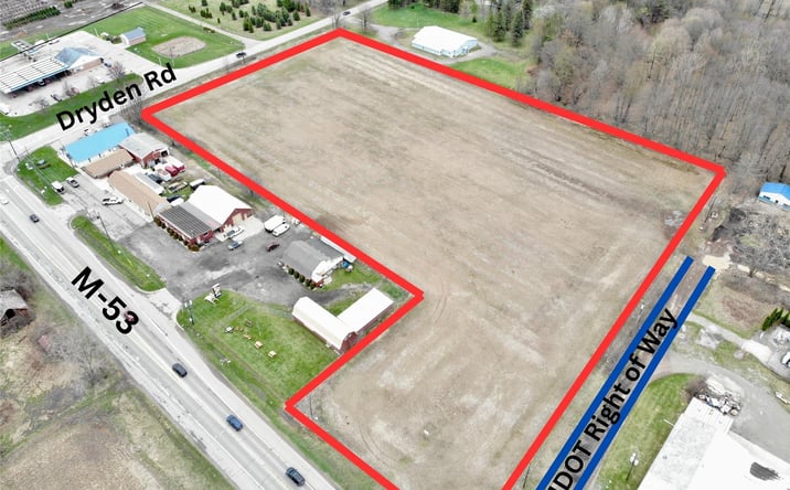 Pictures of Land, Industrial property located at 4061 Van Dyke Road, Almont, MI 48003 for sales - image #1
