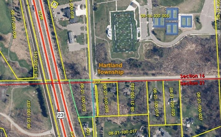 Pictures of Land property located at V/L HARTLAND ROAD, Hartland, MI 48353 for sales - image #1