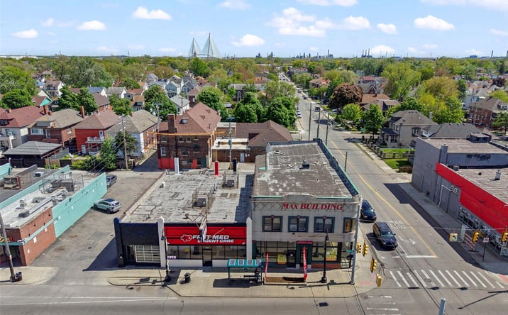 Pictures of Office, Mixed Use, Retail property located at 7647-7649 W Vernor Highway, Detroit, MI 48209 for sales - image #1