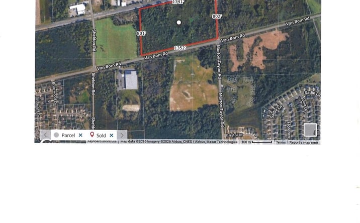 Pictures of Land, Industrial property located at Van Born Road Road, Van Buren, MI 48111 for sales - image #1