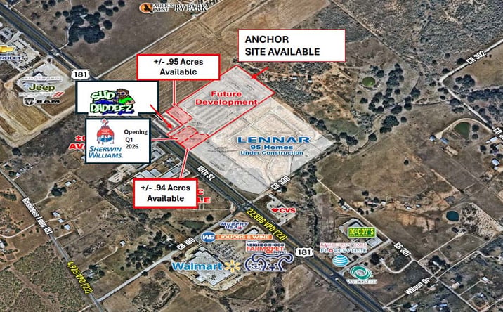 Pictures of Retail, Land property located at 1144 US 181, Floresville, TX 78114-2819 for sales - image #1