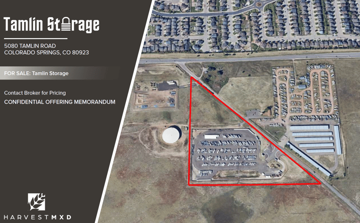 Pictures of Self Storage property located at 5080 Tamlin Road, Colorado Springs, CO 80938 for sales - image #1