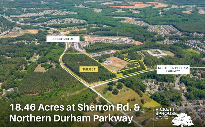 Pictures of Land property located at Sherron Road & Northern Durham Parkway, Durham, NC 27703 for sales - image #1