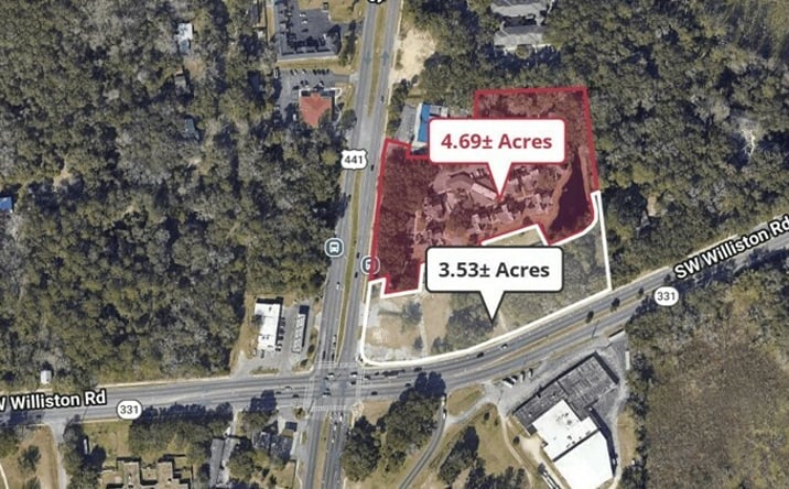 Pictures of Land, Hospitality, Multifamily property located at 4001 Southwest 13th Street, Gainesville, FL 32608 for sales - image #1
