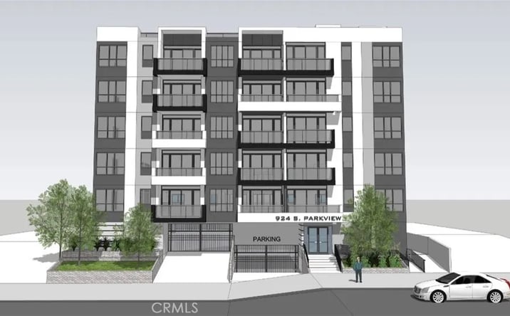 Pictures of Land property located at 924 Park View South, Los Angeles, CA 90006 for sales - image #1