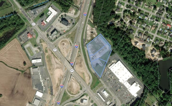 Pictures of Land property located at 3608 Kahn Drive, Lumberton, NC 28358 for sales - image #1