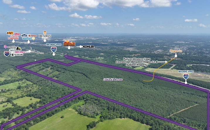 Pictures of Land property located at Interstate 40, Conway, AR 72032 for sales - image #1