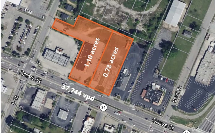 Pictures of Retail, Land property located at 519 & 521 Grove St, Fayetteville, NC 28301 for sales - image #1