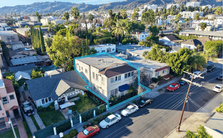 Pictures of Multifamily property located at 1347 N Mansfield Ave, Hollywood, CA 90028 for sales - image #1