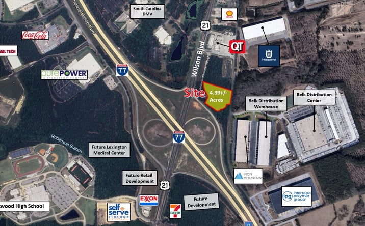 Pictures of Land property located at 10304 WILSON BLVD, BLYTHEWOOD, SC 29016 for sales - image #1