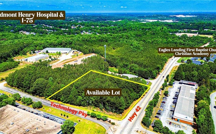 Pictures of Industrial, Retail, Office property located at 222 Technology Parkways, Mcdonough, GA 30253 for sales - image #1