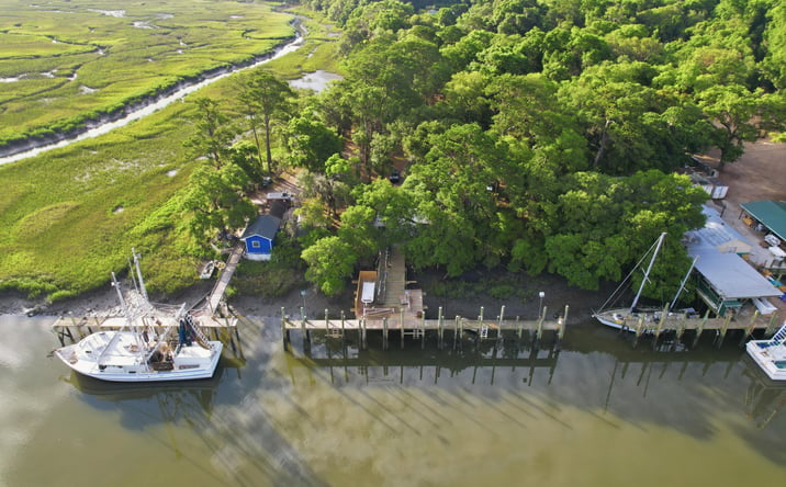 Pictures of Land property located at 26 Hallmark Road, Saint Helena Island, SC 29920 for sales - image #1