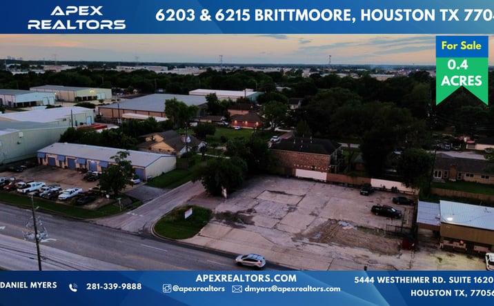 Pictures of Land property located at 6203 Brittmoore, Houston, TX 77041, 6215 Brittmoore, Houston, TX 77041 for sales - image #1