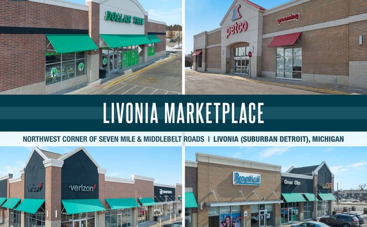 Pictures of Retail property located at Northwest Corner of Seven Mile Road & Middlebelt Road, Livonia, MI 48152 for sales - image #1