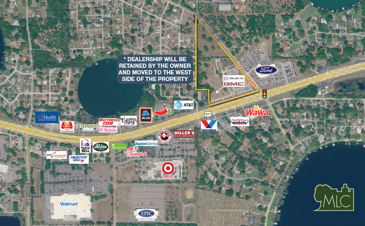 Pictures of Retail, Land property located at 17605 US Hwy 441, Mount Dora, FL 32757 for sales - image #1