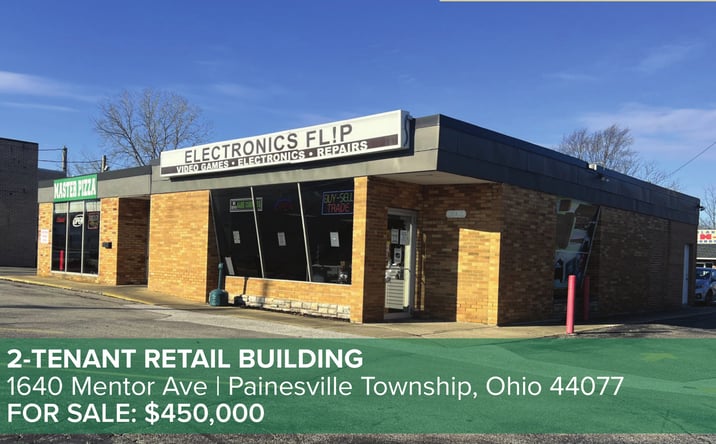 Pictures of Retail property located at 1640 Mentor Ave, Painesville Township, OH 44077 for sales - image #1