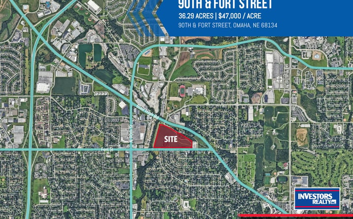 Pictures of Land property located at 90th & Fort Street, Omaha, NE 68134 for sales - image #1