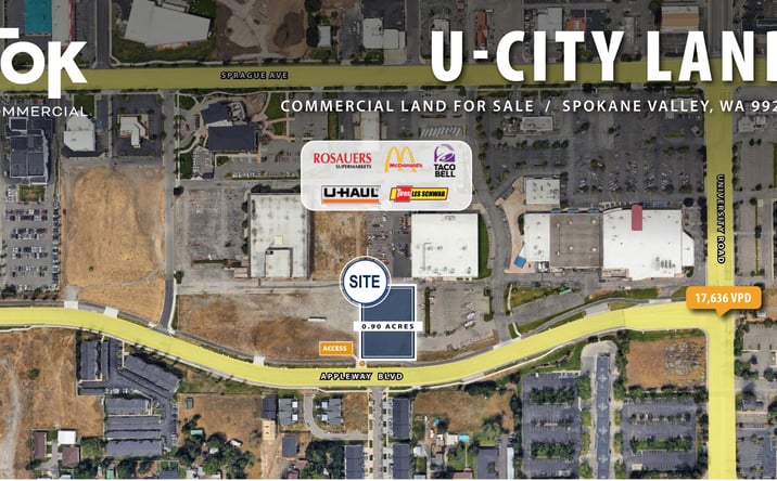 Pictures of Land property located at Apple Way Blvd, Spokane Valley, WA 99206 for sales - image #1